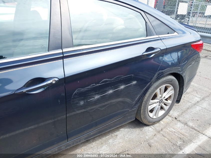 2013 Hyundai Sonata Gls VIN: 5NPEB4AC1DH601619 Lot: 39948893