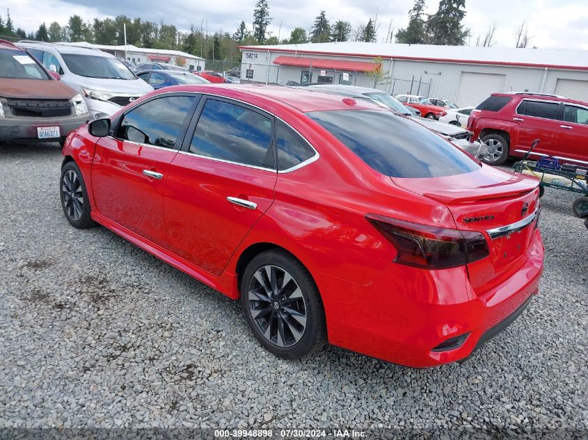 2018 Nissan Sentra Sr VIN: 3N1AB7AP2JY255407 Lot: 39948898