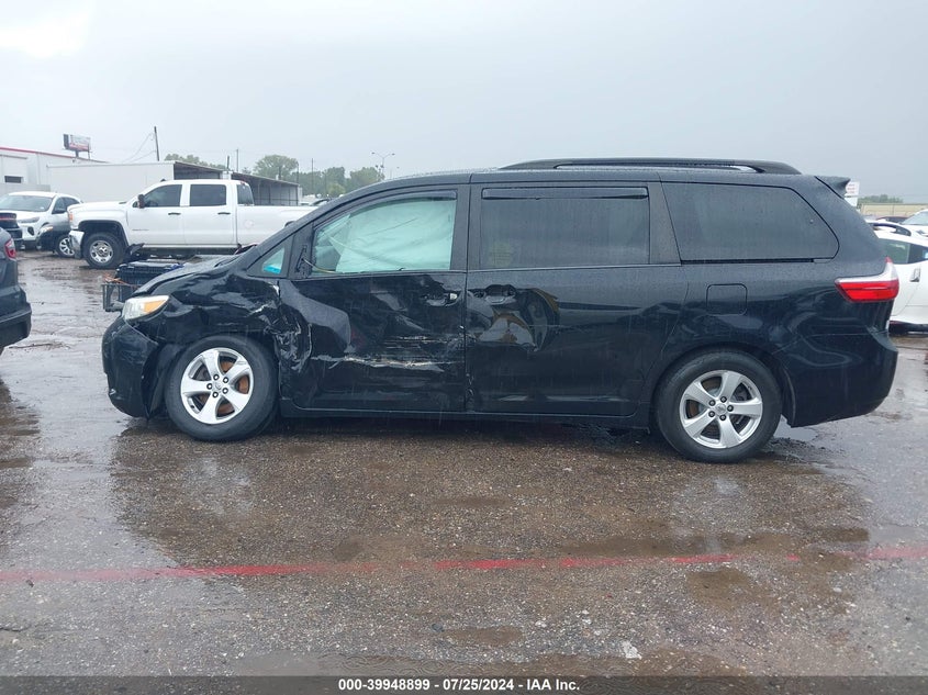 2015 Toyota Sienna Le VIN: 5TDKK3DC6FS620608 Lot: 39948899
