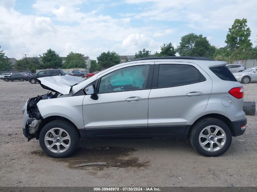 MAJ6S3GL0KC281682 2019 Ford Ecosport Se