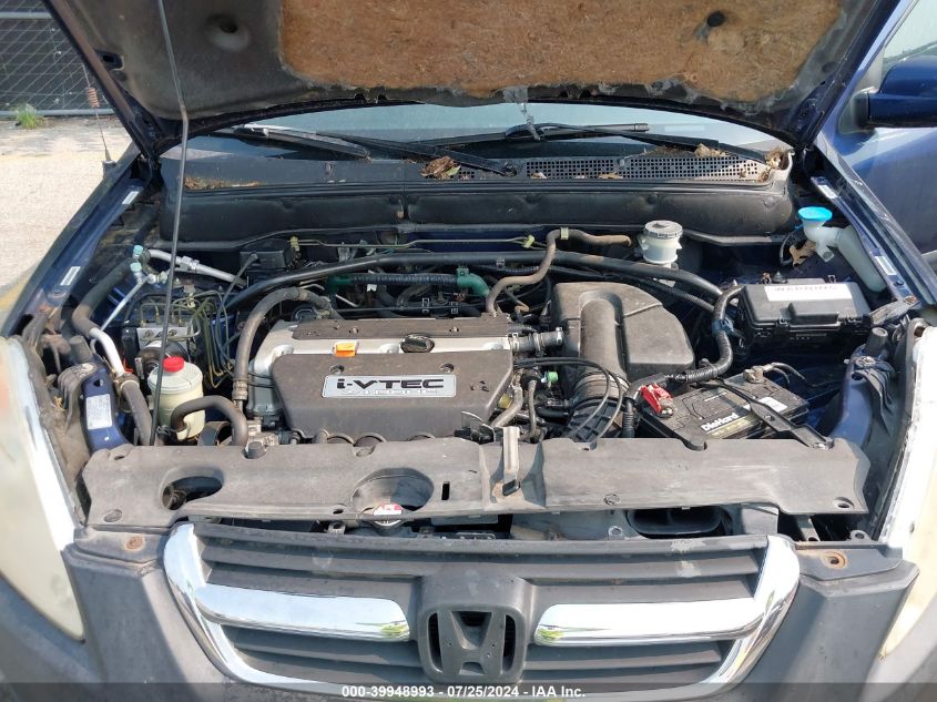 2004 Honda Cr-V Ex VIN: JHLRD78894C001167 Lot: 39948993