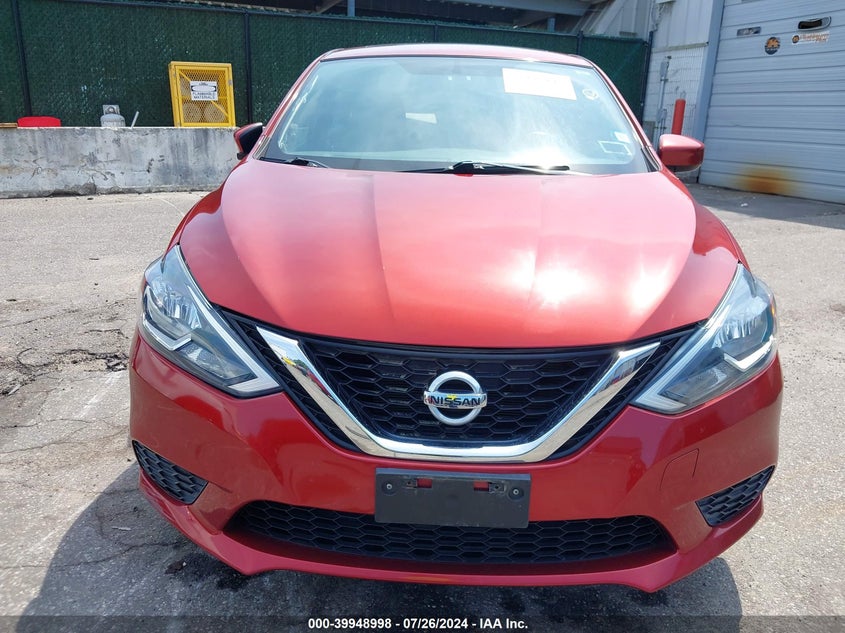 2017 Nissan Sentra Sv VIN: 3N1AB7AP0HY302282 Lot: 39948998