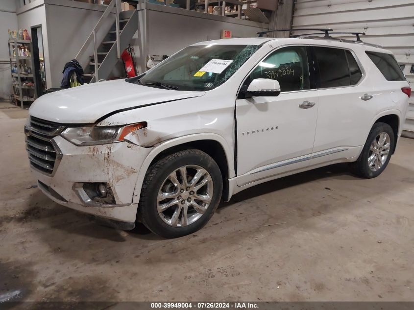 2018 Chevrolet Traverse High Country VIN: 1GNEVKKW8JJ285103 Lot: 39949004