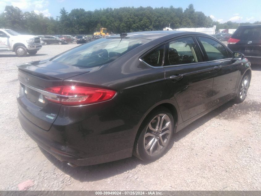 2017 FORD FUSION SE - 3FA6P0HD1HR203235