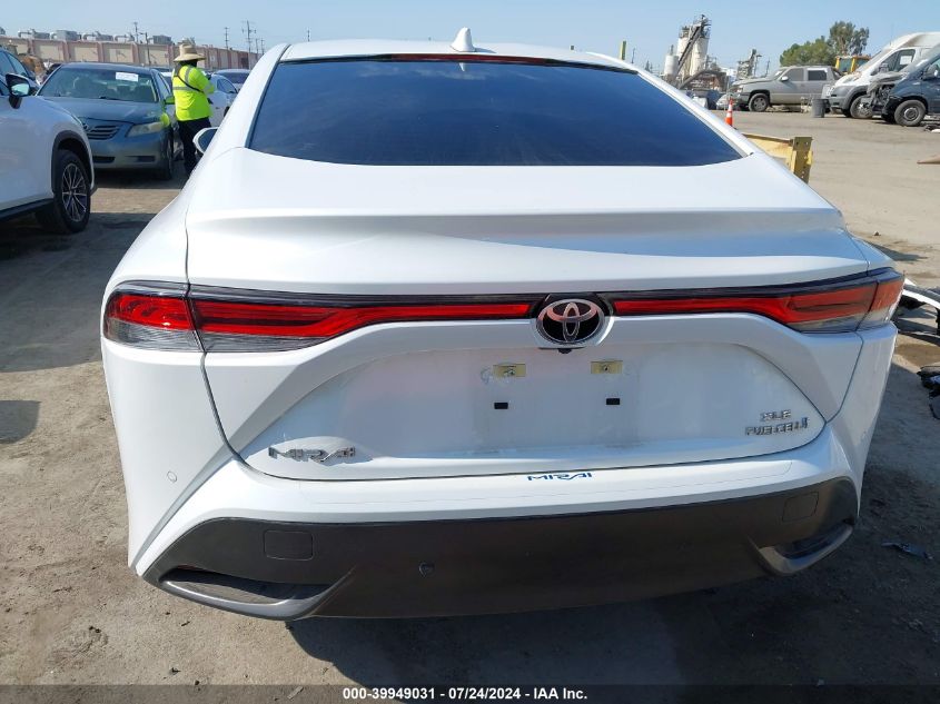 2023 Toyota Mirai Xle VIN: JTDAAAAAXPA009713 Lot: 39949031