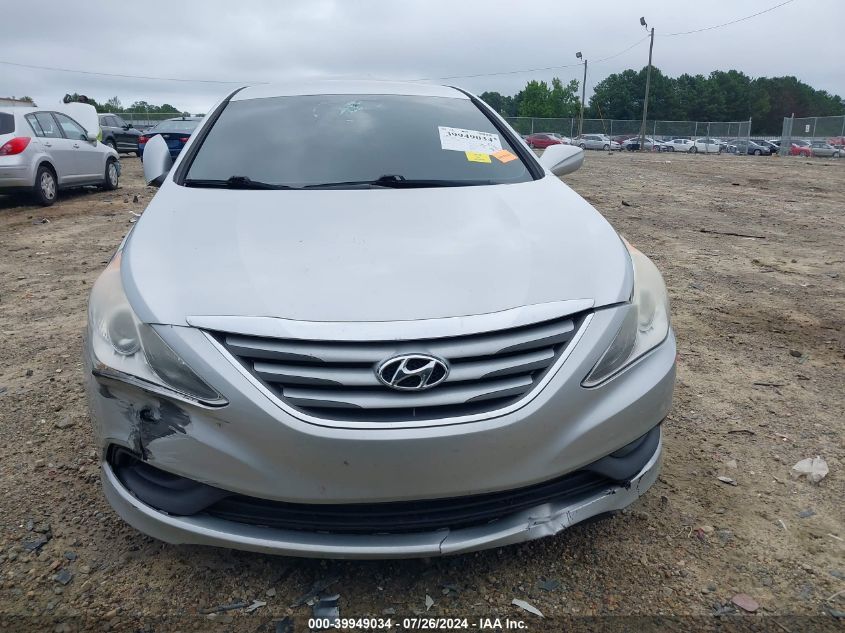 2014 Hyundai Sonata Gls VIN: 5NPEB4AC2EH940181 Lot: 39949034