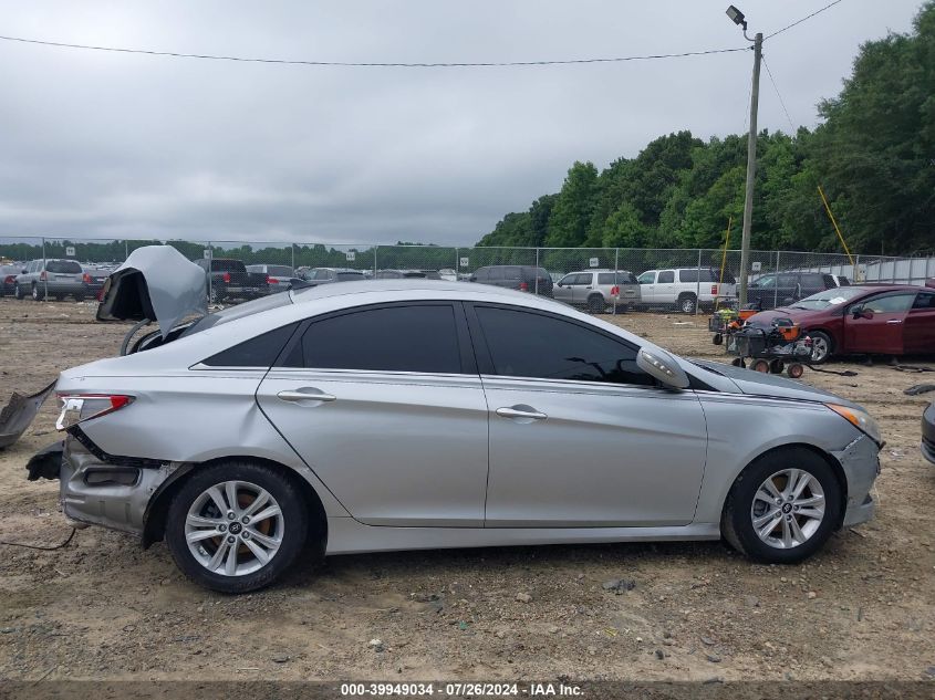 2014 Hyundai Sonata Gls VIN: 5NPEB4AC2EH940181 Lot: 39949034