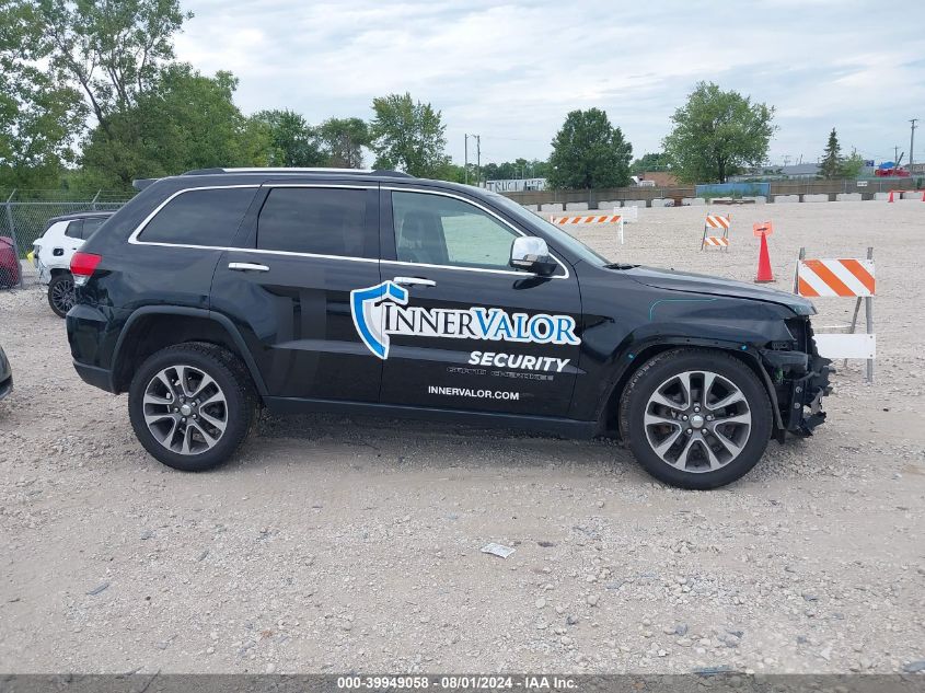 2018 Jeep Grand Cherokee Limited 4X4 VIN: 1C4RJFBG3JC106489 Lot: 39949058