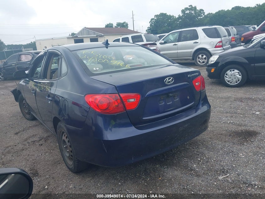 2010 HYUNDAI ELANTRA VIN: KMHDU4AD6AU915617