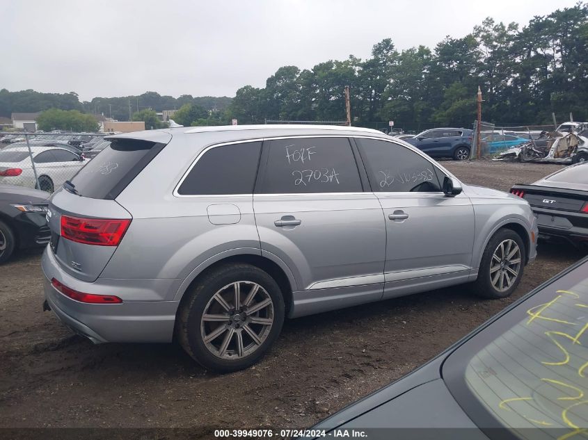 2019 Audi Q7 55 Premium/55 Se Premium VIN: WA1LAAF75KD005740 Lot: 39949076