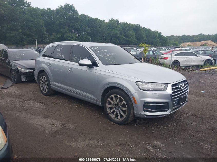 2019 Audi Q7 55 Premium/55 Se Premium VIN: WA1LAAF75KD005740 Lot: 39949076