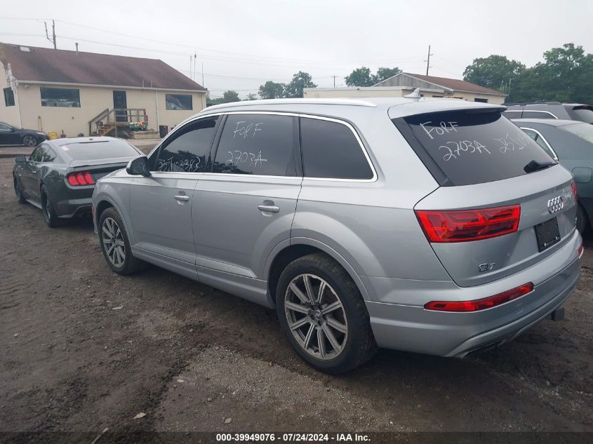 2019 Audi Q7 55 Premium/55 Se Premium VIN: WA1LAAF75KD005740 Lot: 39949076