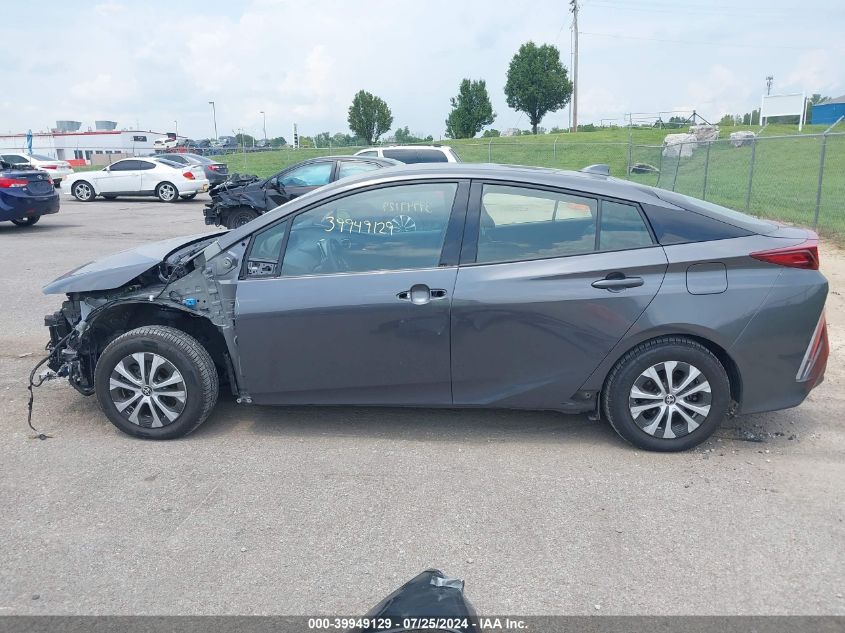 2020 Toyota Prius Prime Xle VIN: JTDKARFP0L3139367 Lot: 39949129