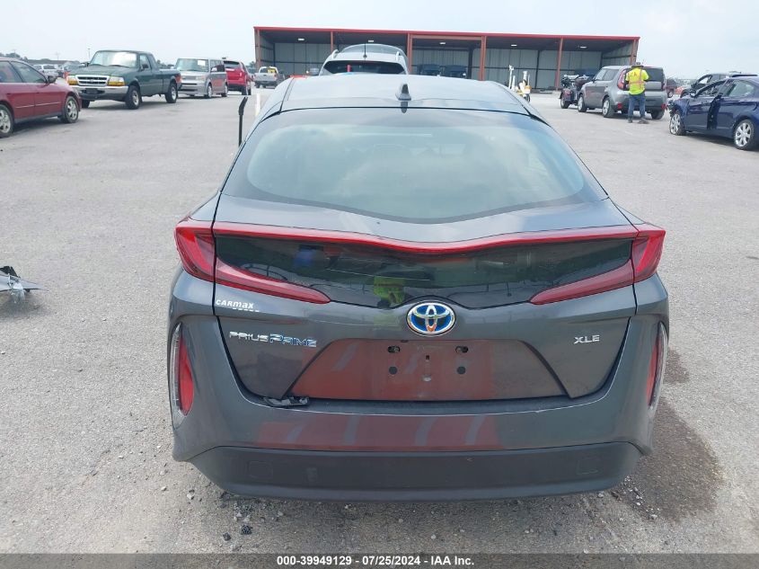 2020 Toyota Prius Prime Xle VIN: JTDKARFP0L3139367 Lot: 39949129