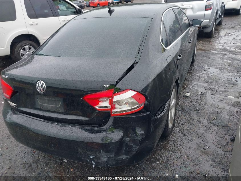 2012 Volkswagen Passat 2.5L Se VIN: 1VWBP7A34CC107929 Lot: 39949165