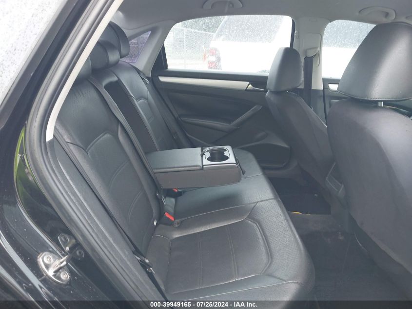 2012 Volkswagen Passat 2.5L Se VIN: 1VWBP7A34CC107929 Lot: 39949165