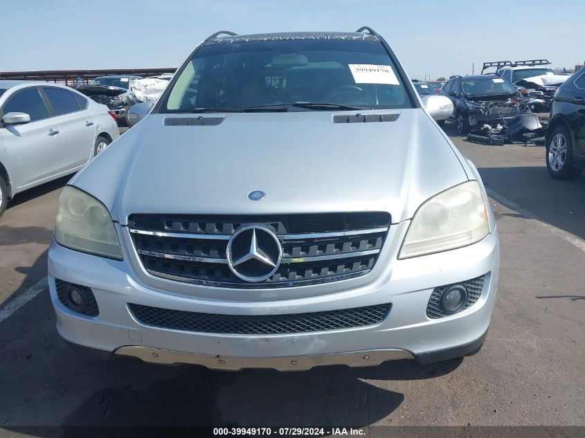 2007 Mercedes-Benz Ml 350 4Matic VIN: 4JGBB86E47A153677 Lot: 39949170