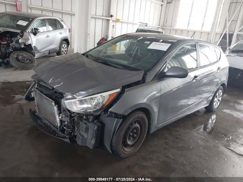 KMHCT5AE0GU273806 2016 HYUNDAI ACCENT - Image 2