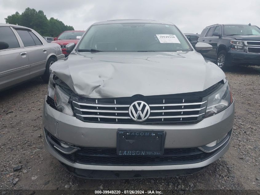 1VWCM7A36CC030087 2012 Volkswagen Passat 3.6L V6 Sel Premium