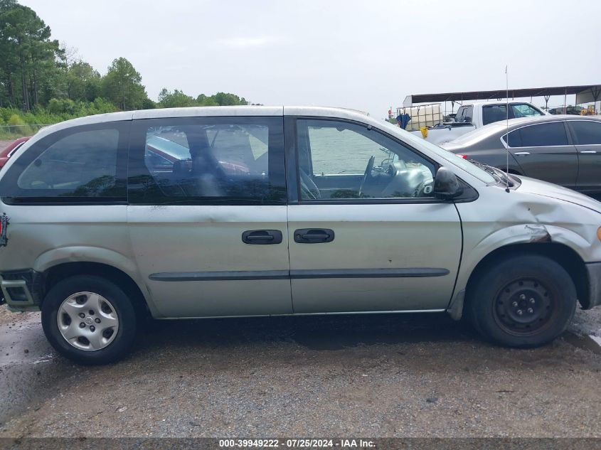 2003 Dodge Caravan Se VIN: 1D4GP25323B269914 Lot: 39949222