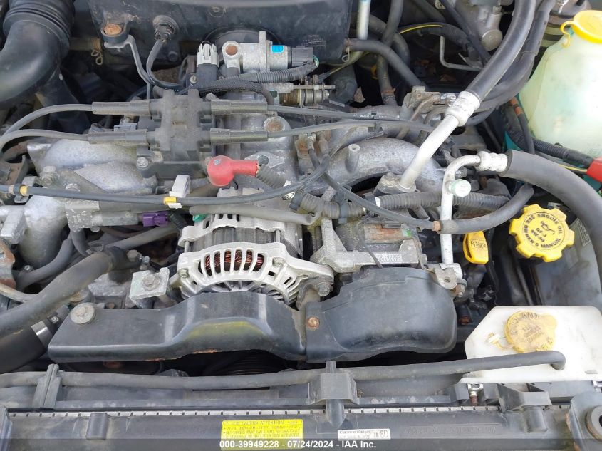 2003 Subaru Forester X VIN: JF1SG63673H735688 Lot: 39949228