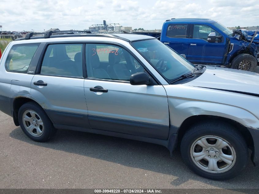 2003 Subaru Forester X VIN: JF1SG63673H735688 Lot: 39949228