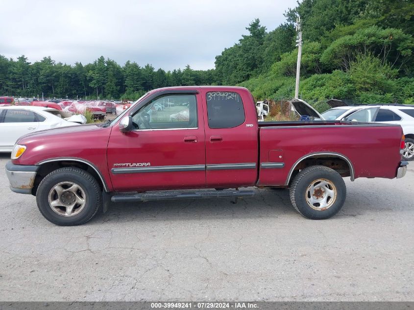 2002 Toyota Tundra Sr5 V8 VIN: 5TBRT34132S242065 Lot: 39949241