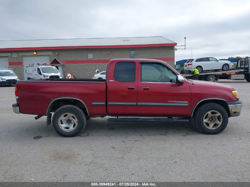 2002 Toyota Tundra Sr5 V8 VIN: 5TBRT34132S242065 Lot: 39949241