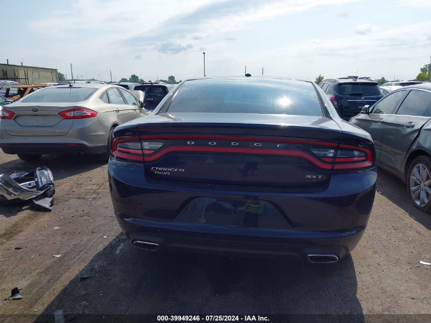 2016 Dodge Charger Sxt VIN: 2C3CDXJGXGH293549 Lot: 39949246