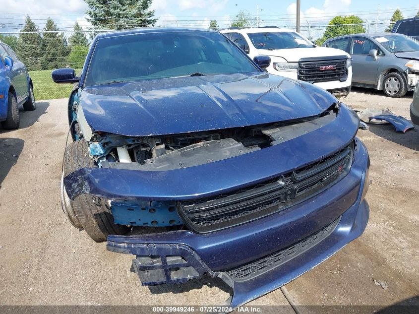 2016 Dodge Charger Sxt VIN: 2C3CDXJGXGH293549 Lot: 39949246