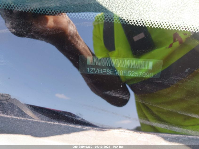 1ZVBP8EM0E5257990 2014 Ford Mustang V6 Premium