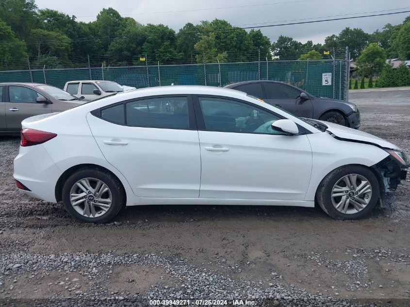 2019 Hyundai Elantra Sel VIN: 5NPD84LF5KH459502 Lot: 39949271