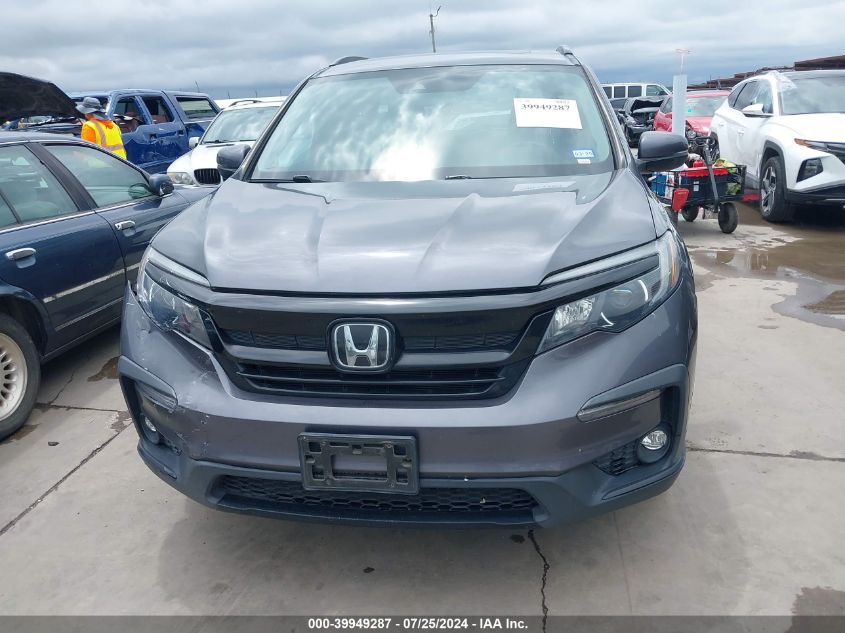 2021 Honda Pilot 2Wd Special Edition VIN: 5FNYF5H25MB017243 Lot: 39949287