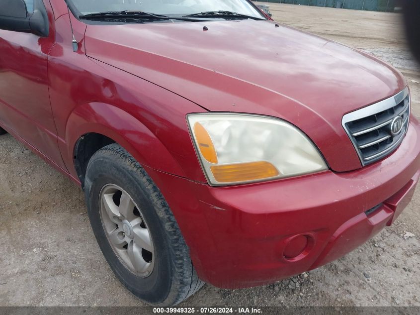 2008 Kia Sorento Lx VIN: KNDJD735085824748 Lot: 39949325