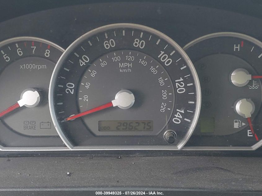 2008 Kia Sorento Lx VIN: KNDJD735085824748 Lot: 39949325