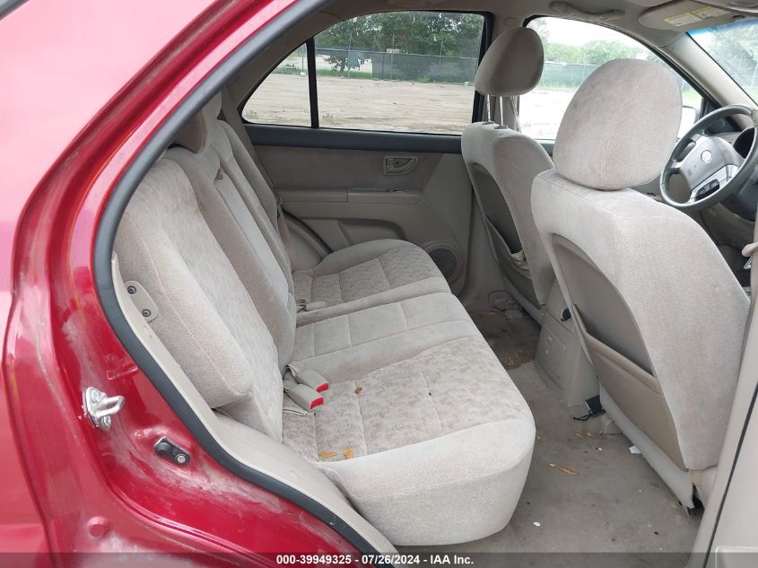 2008 Kia Sorento Lx VIN: KNDJD735085824748 Lot: 39949325