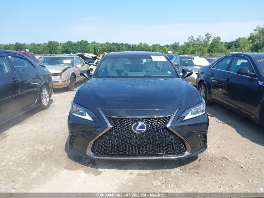 2022 Lexus Es 300H F Sport VIN: 58AGA1C19NU017292 Lot: 39949362