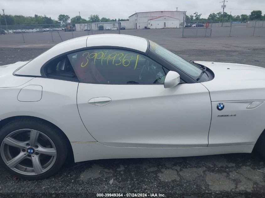 2011 BMW Z4 Sdrive30I VIN: WBALM5C54BE378962 Lot: 39949364