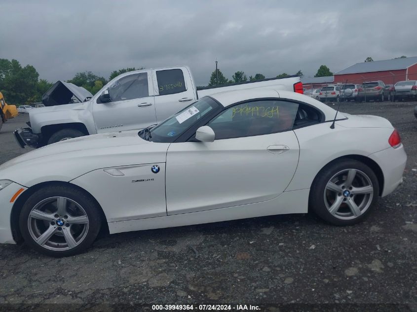 2011 BMW Z4 Sdrive30I VIN: WBALM5C54BE378962 Lot: 39949364