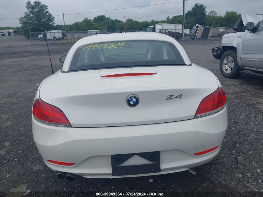 2011 BMW Z4 Sdrive30I VIN: WBALM5C54BE378962 Lot: 39949364