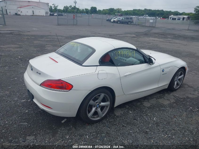 2011 BMW Z4 Sdrive30I VIN: WBALM5C54BE378962 Lot: 39949364