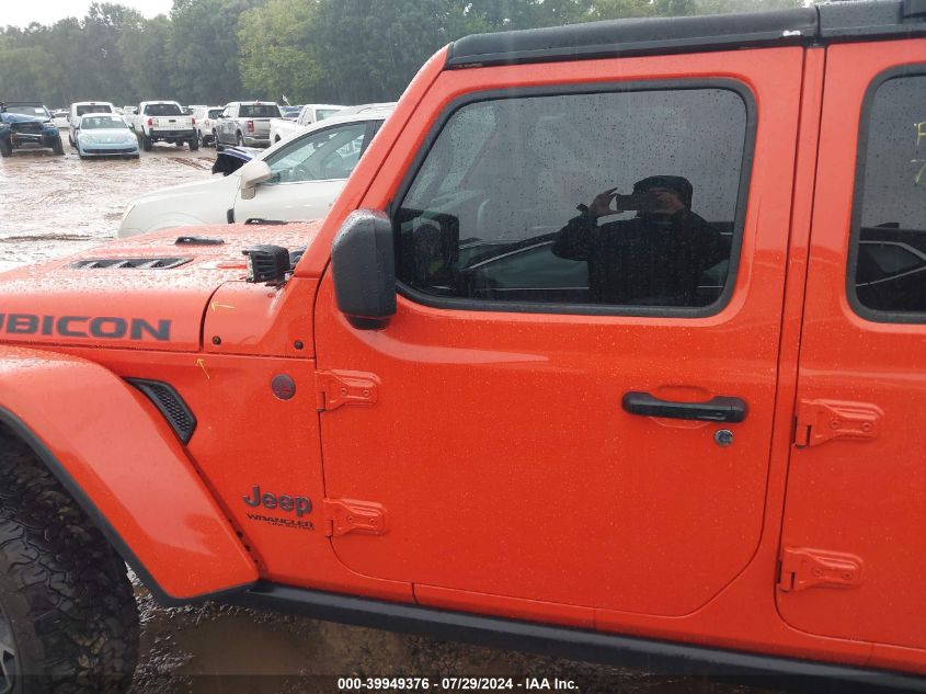 2019 Jeep Wrangler Unlimited Rubicon VIN: 1C4HJXFG7KW515915 Lot: 39949376