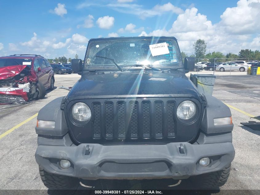 2021 Jeep Wrangler Unlimited Sport Altitude 4X4 VIN: 1C4HJXDN7MW718548 Lot: 39949381