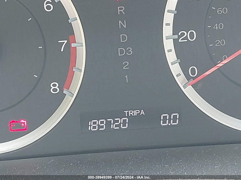 2010 Honda Accord 2.4 Lx VIN: 1HGCP2F33AA197703 Lot: 39949399