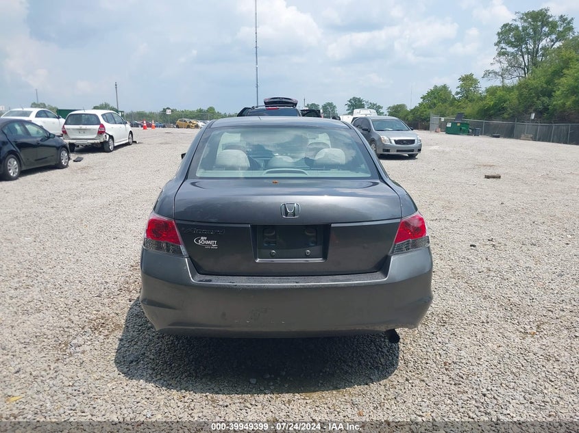 2010 Honda Accord 2.4 Lx VIN: 1HGCP2F33AA197703 Lot: 39949399