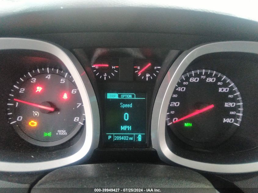 2014 Chevrolet Equinox Ls VIN: 1GNALAEK0EZ119768 Lot: 39949427