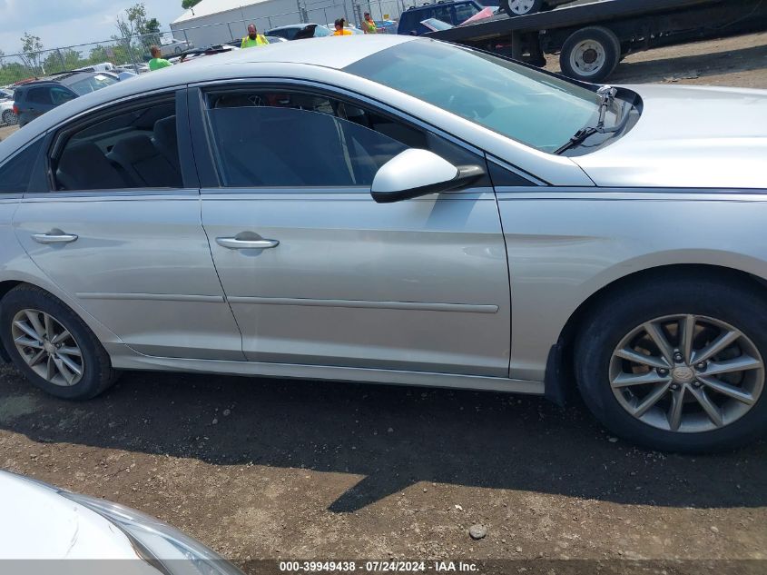 2018 Hyundai Sonata Se VIN: 5NPE24AF8JH649933 Lot: 39949438