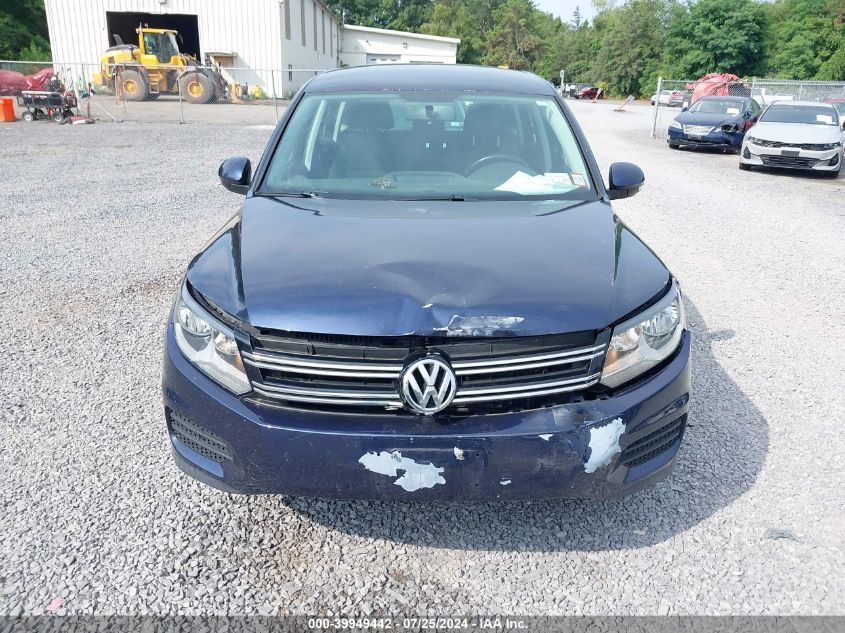 2013 Volkswagen Tiguan S VIN: WVGBV7AX7DW546632 Lot: 39949442