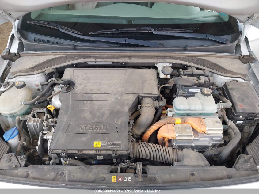 2018 Hyundai Ioniq Hybrid Blue VIN: KMHC65LC0JU060641 Lot: 39949453