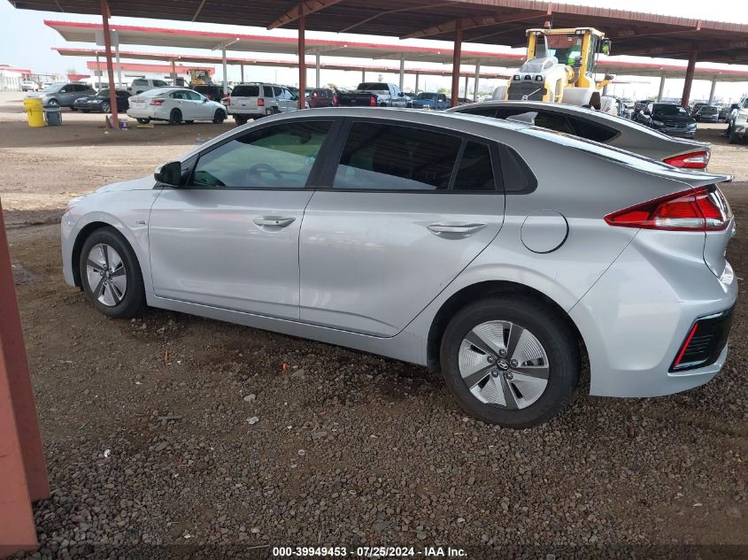 2018 Hyundai Ioniq Hybrid Blue VIN: KMHC65LC0JU060641 Lot: 39949453